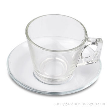 Cup and Saucer, Coffee Set, Lead-free, Coffee Mug, Machine Pressed
